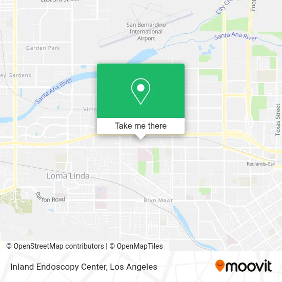 Inland Endoscopy Center map