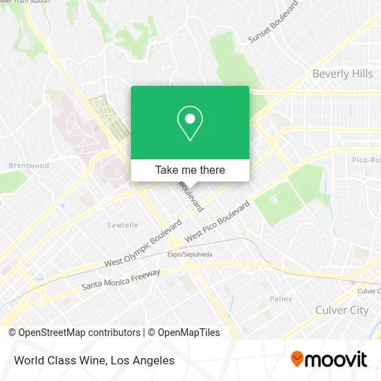 World Class Wine map