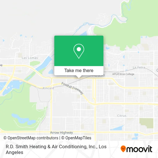 R.D. Smith Heating & Air Conditioning, Inc. map