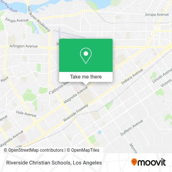 Riverside Christian Schools map