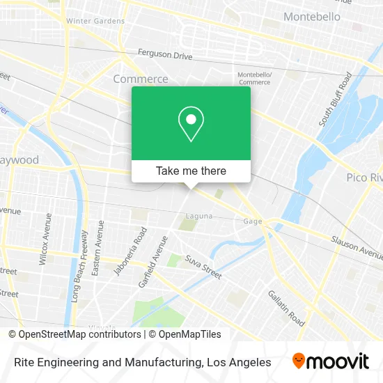 Rite Engineering and Manufacturing map