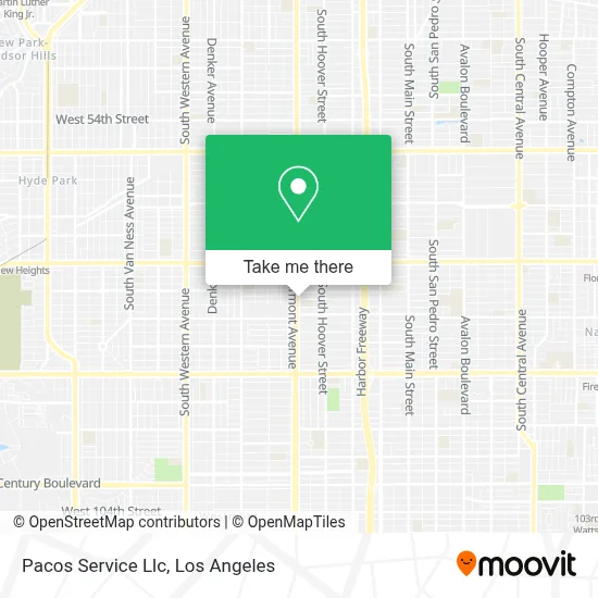 Pacos Service Llc map