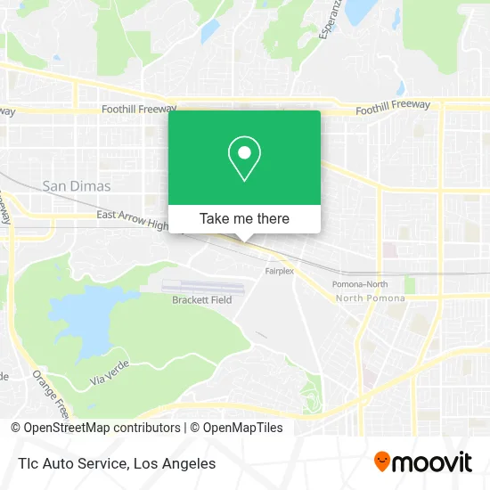 Tlc Auto Service map