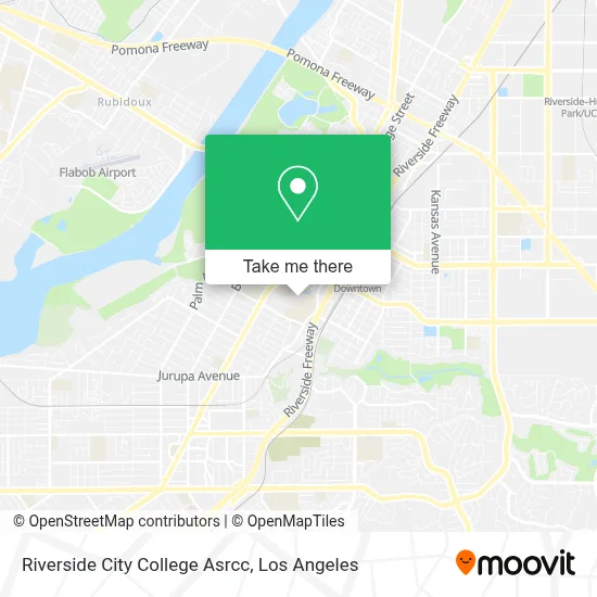 Riverside City College Asrcc map