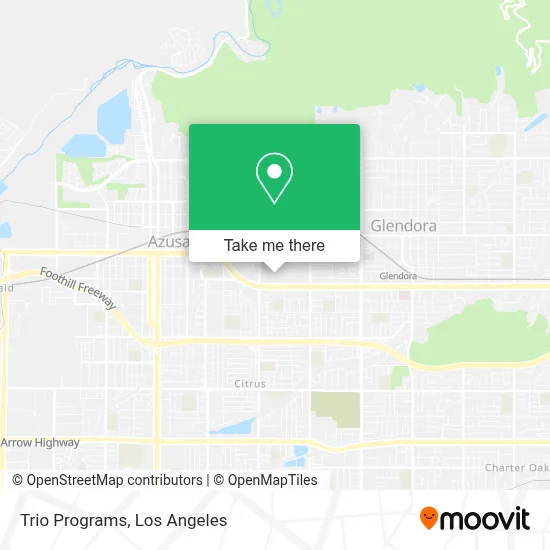 Trio Programs map