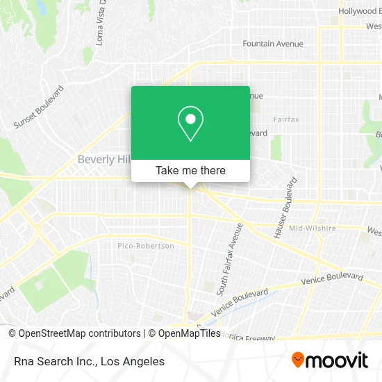 Rna Search Inc. map