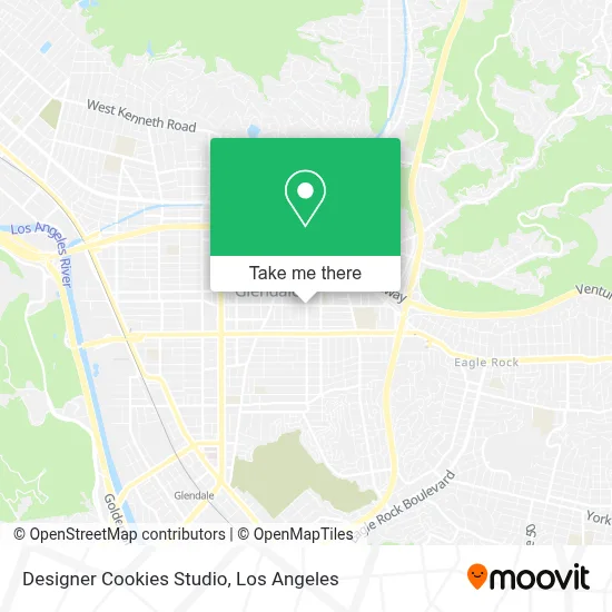 Designer Cookies Studio map