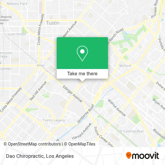 Dao Chiropractic map