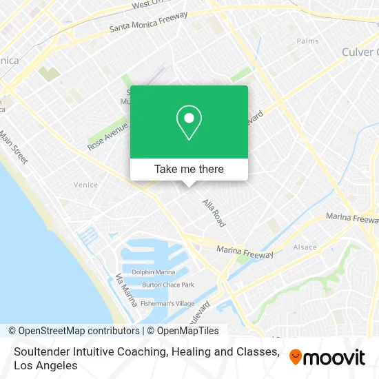Soultender Intuitive Coaching, Healing and Classes map