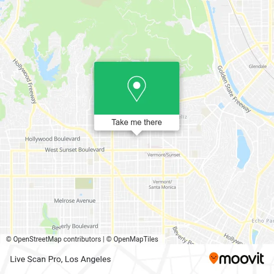 Live Scan Pro map