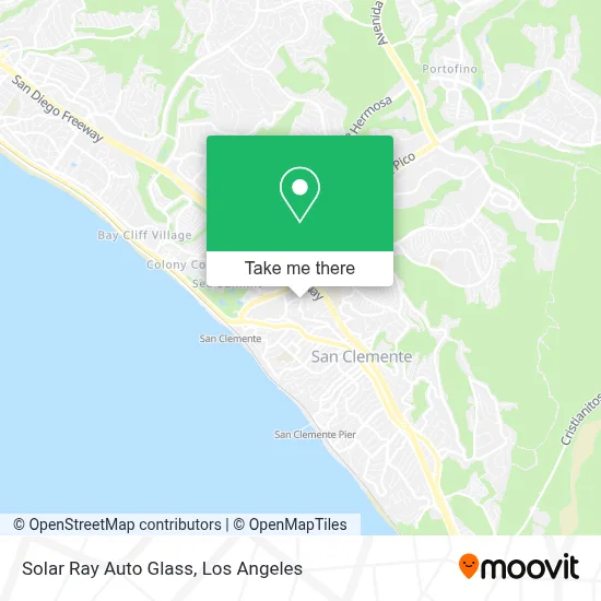 Solar Ray Auto Glass map