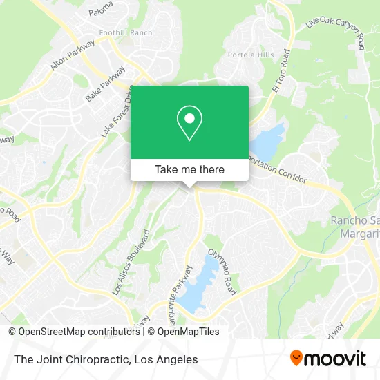 The Joint Chiropractic map