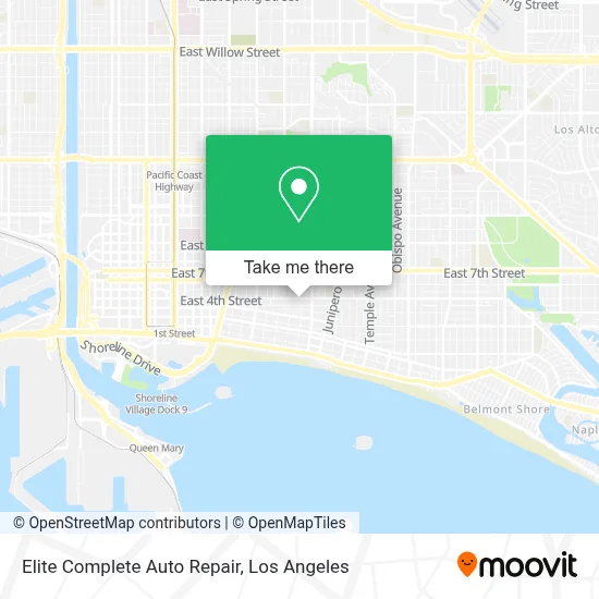 Elite Complete Auto Repair map