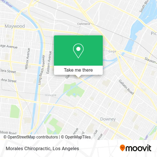 Morales Chiropractic map