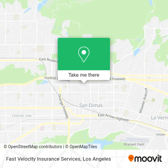 Fast Velocity Insurance Services map