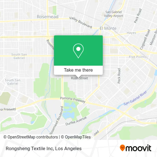 Rongsheng Textile Inc map