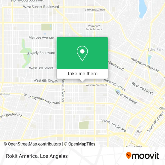 Rokit America map