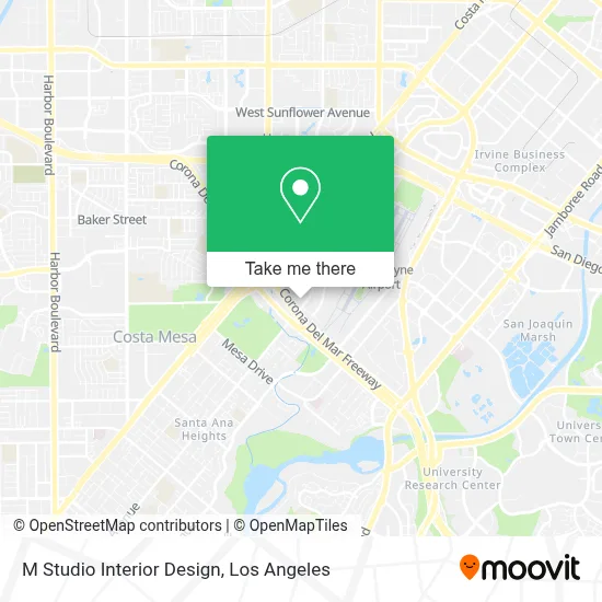M Studio Interior Design map