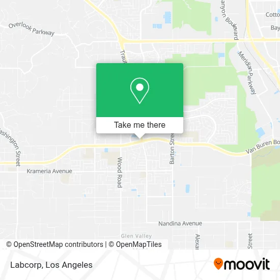 Labcorp map