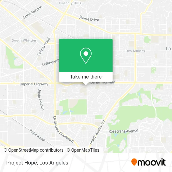 Project Hope map