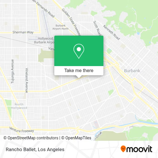 Rancho Ballet map