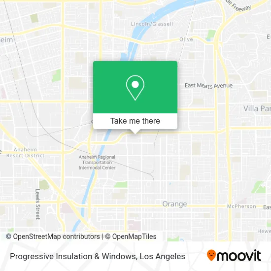 Progressive Insulation & Windows map
