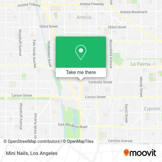 Mini Nails map