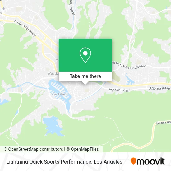 Lightning Quick Sports Performance map