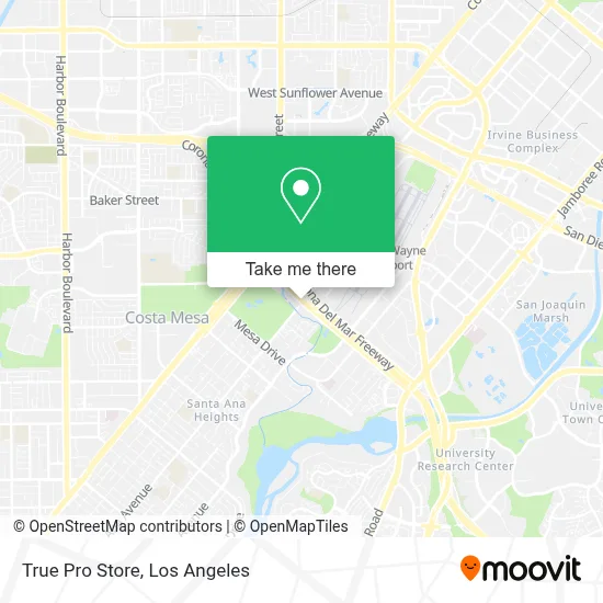 True Pro Store map