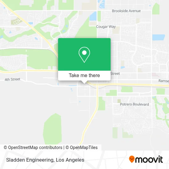 Sladden Engineering map