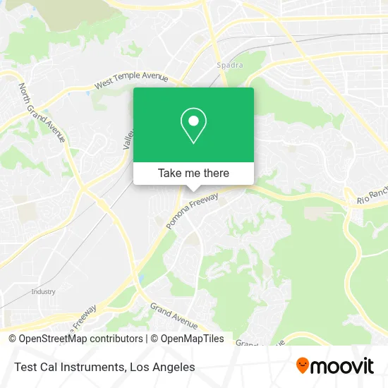 Test Cal Instruments map