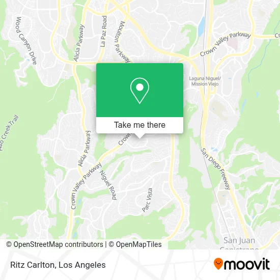 Ritz Carlton map