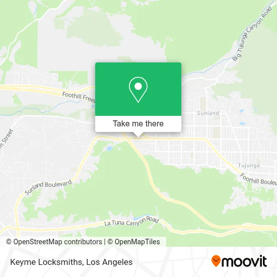 Keyme Locksmiths map