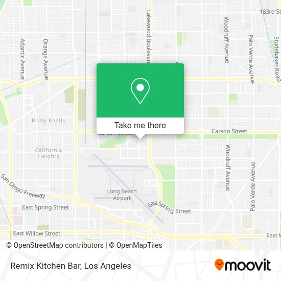 Remix Kitchen Bar map