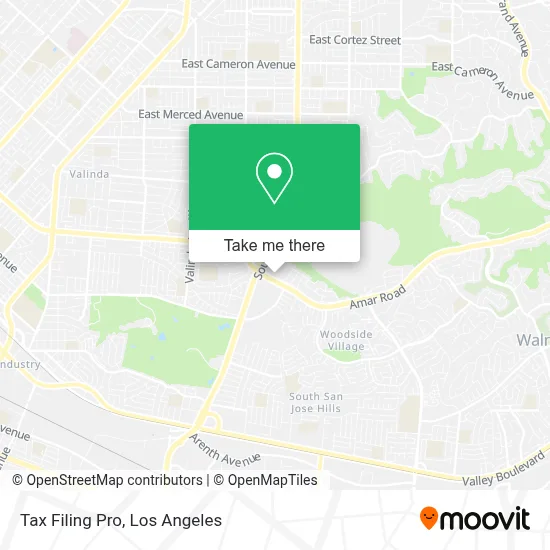 Tax Filing Pro map