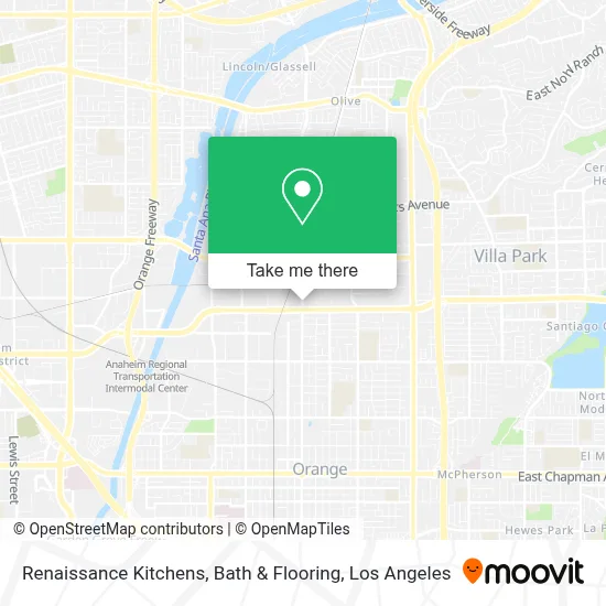 Renaissance Kitchens, Bath & Flooring map