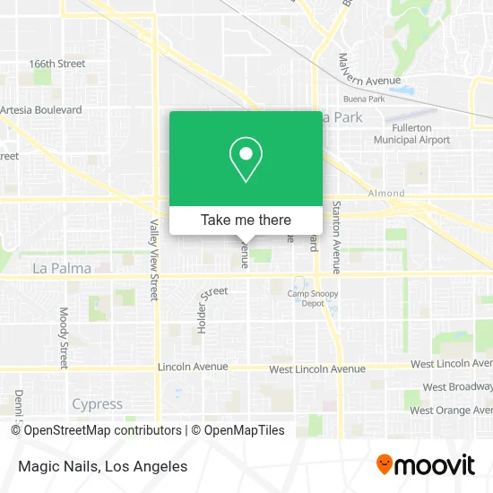 Magic Nails map