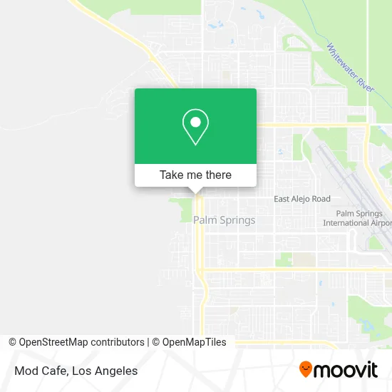Mod Cafe map