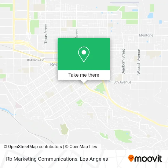 Rb Marketing Communications map