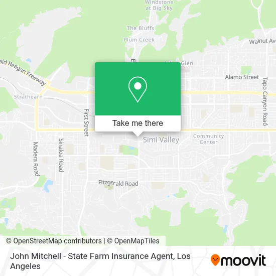 John Mitchell - State Farm Insurance Agent map