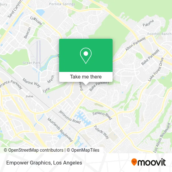 Empower Graphics map