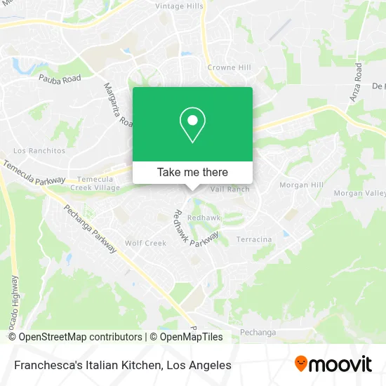 Franchesca's Italian Kitchen map
