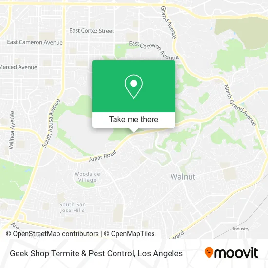 Geek Shop Termite & Pest Control map