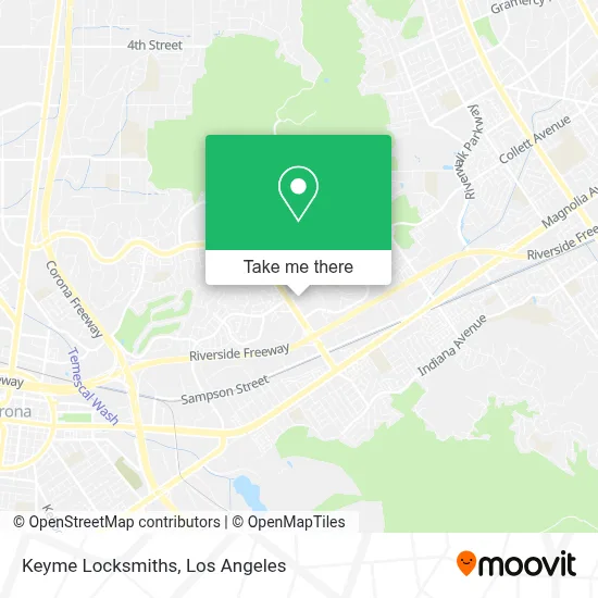 Keyme Locksmiths map