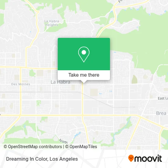 Dreaming In Color map