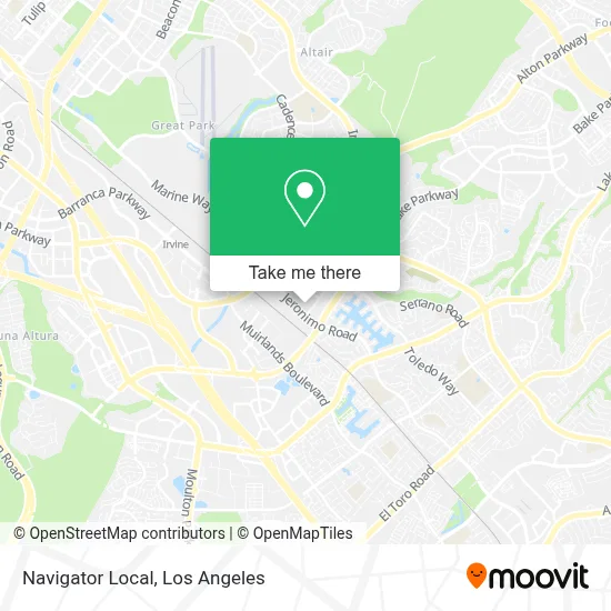 Navigator Local map