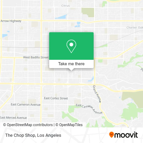 The Chop Shop map