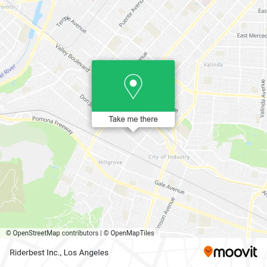 Riderbest Inc. map