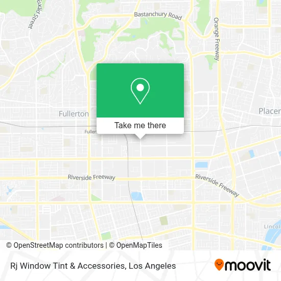 Rj Window Tint & Accessories map