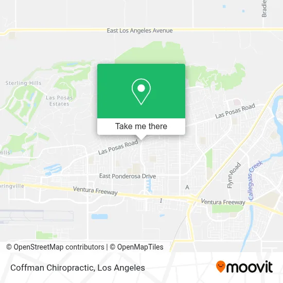 Coffman Chiropractic map